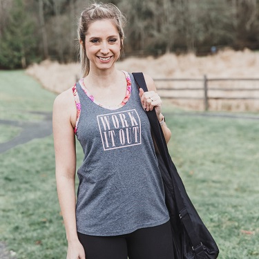 Crossback Workout Tank with Free Pattern and Video - Melly Sews