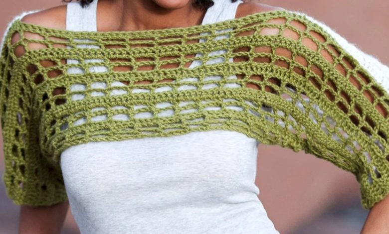 free crochet shrug patterns