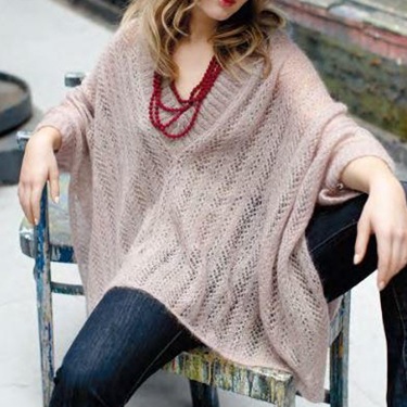 free poncho knitting patterns
