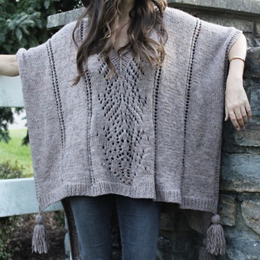free poncho knitting patterns