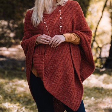 free poncho knitting patterns