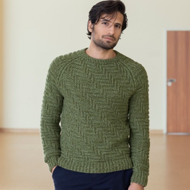 Knitting sweater 