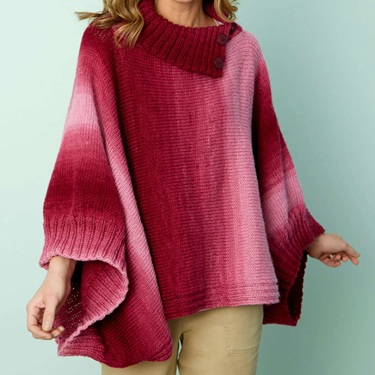 free poncho knitting patterns