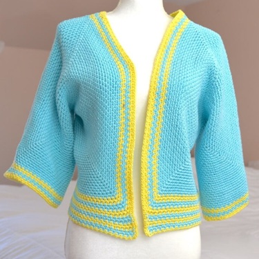 Crochet Hexagon Cardigan