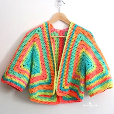Crochet Hexagon Cardigan