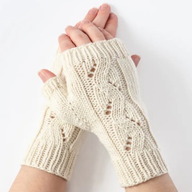 free fingerless gloves knitting patterns