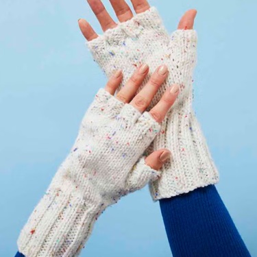 free fingerless gloves knitting patterns