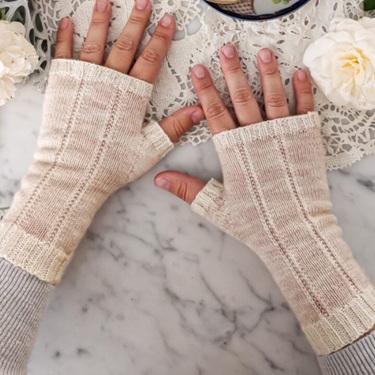 free fingerless gloves knitting patterns