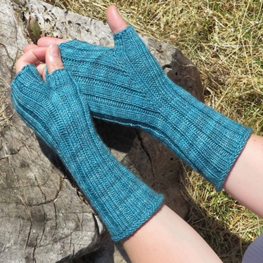 free fingerless gloves knitting patterns