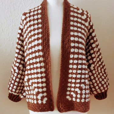 Crochet Hexagon Cardigan