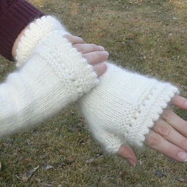 free fingerless gloves knitting patterns