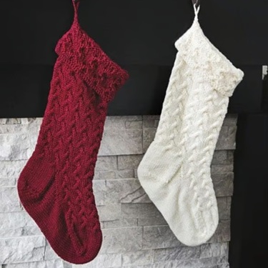 free patterns for Christmas stockings