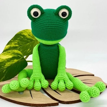 crochet free frog patterns