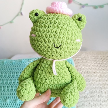 crochet free frog patterns