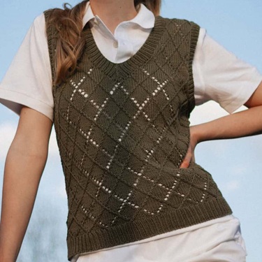 free vest knitting patterns