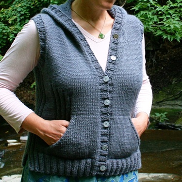 free vest knitting patterns