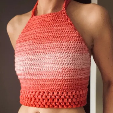 crochet halter top pattern