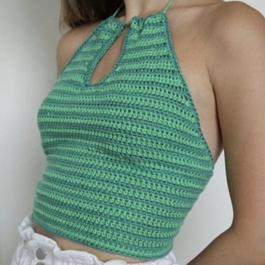 crochet halter top pattern