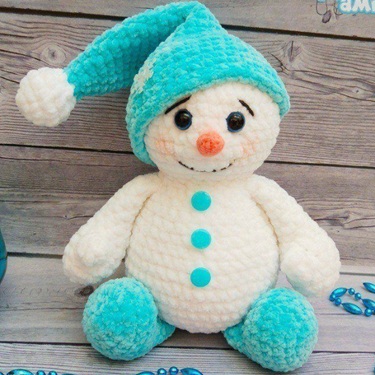 free crochet snowman patterns