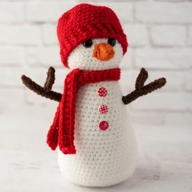 free crochet snowman patterns
