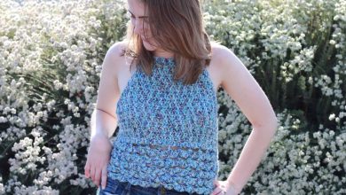crochet halter top pattern