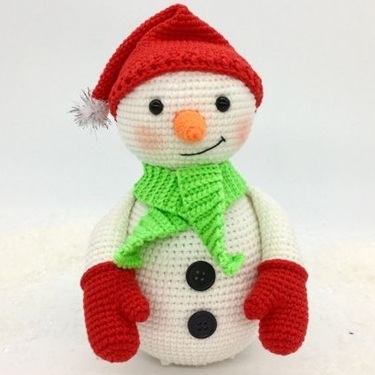 free crochet snowman patterns