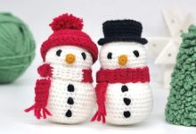 free crochet snowman patterns