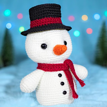 free crochet snowman patterns