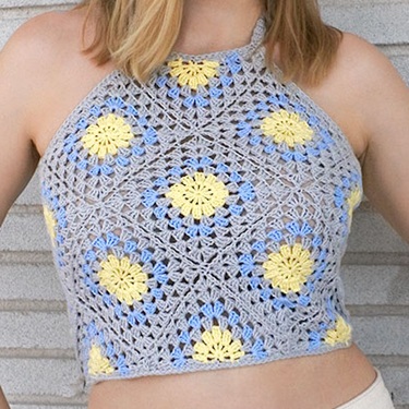 crochet halter top pattern