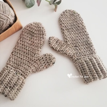 free crochet mitten patterns
