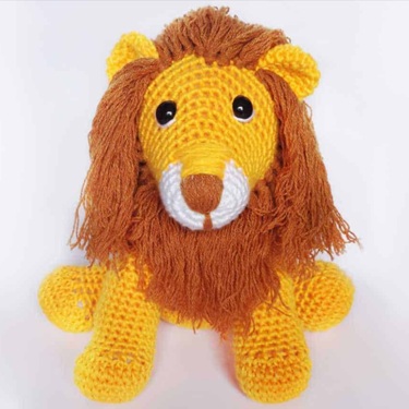 crochet lion