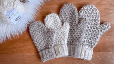 free crochet mitten patterns
