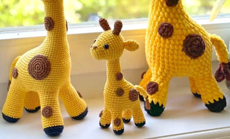 free giraffe crochet patterns