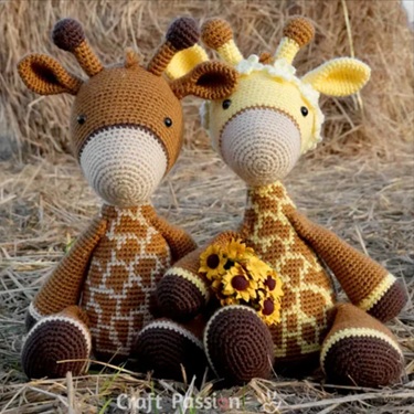 free giraffe crochet patterns