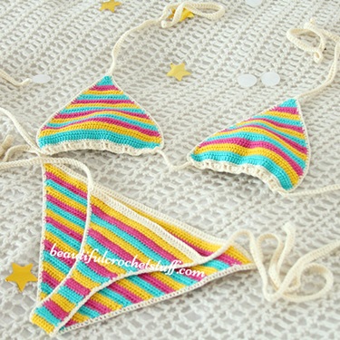 crochet a bikini