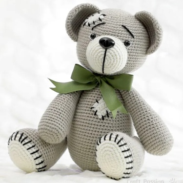 free crochet bear patterns