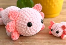 axolotl crochet pattern