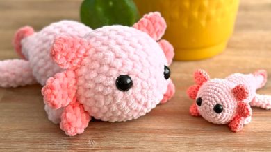axolotl crochet pattern