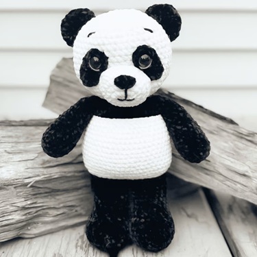 free panda crochet patterns