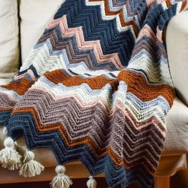 free chevron crochet patterns