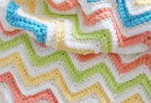 free chevron crochet patterns