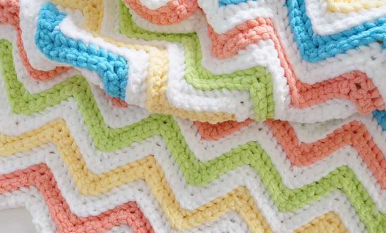 free chevron crochet patterns