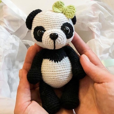 free panda crochet patterns