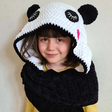 free panda crochet patterns