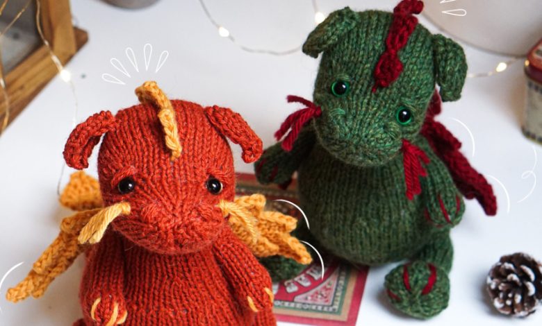 dragon knitting patterns