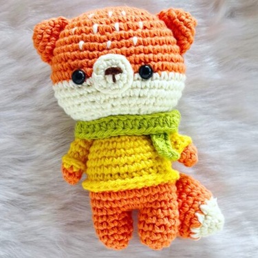 free fox crochet patterns