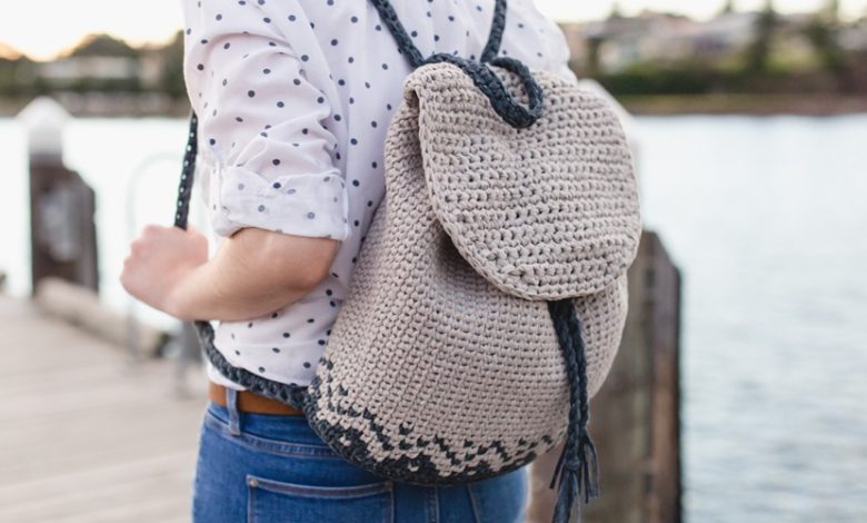 free crochet backpack patterns