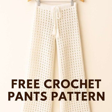 free crochet pants patterns