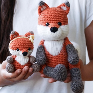 free fox crochet patterns