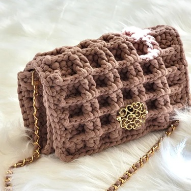 crochet stitches waffle